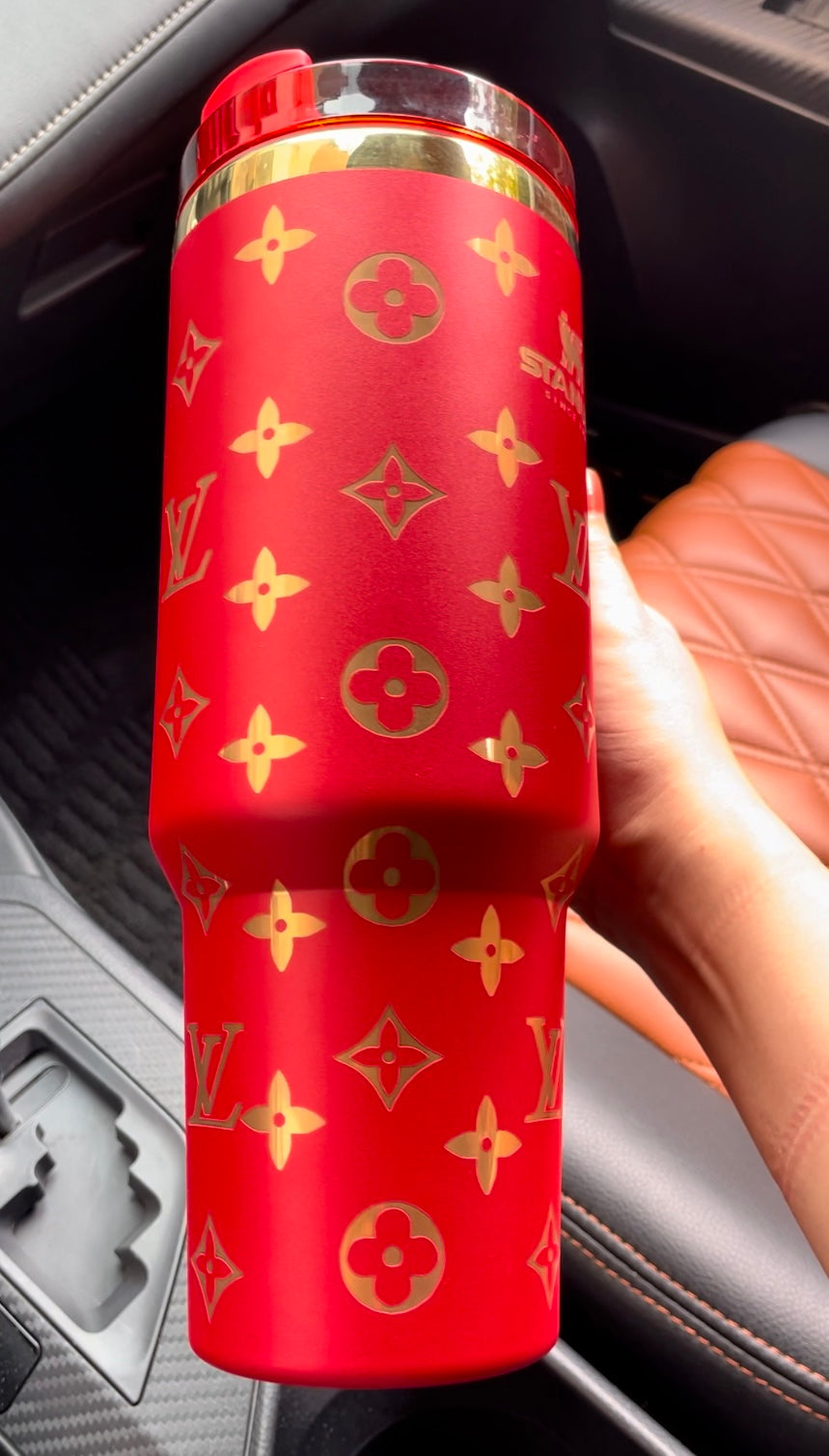 Luxe 40 OZ Insulated Car Cup 💖