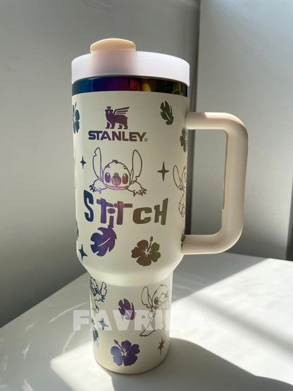 Stitch Holographic In-Car Insulated Cup 40 OZ